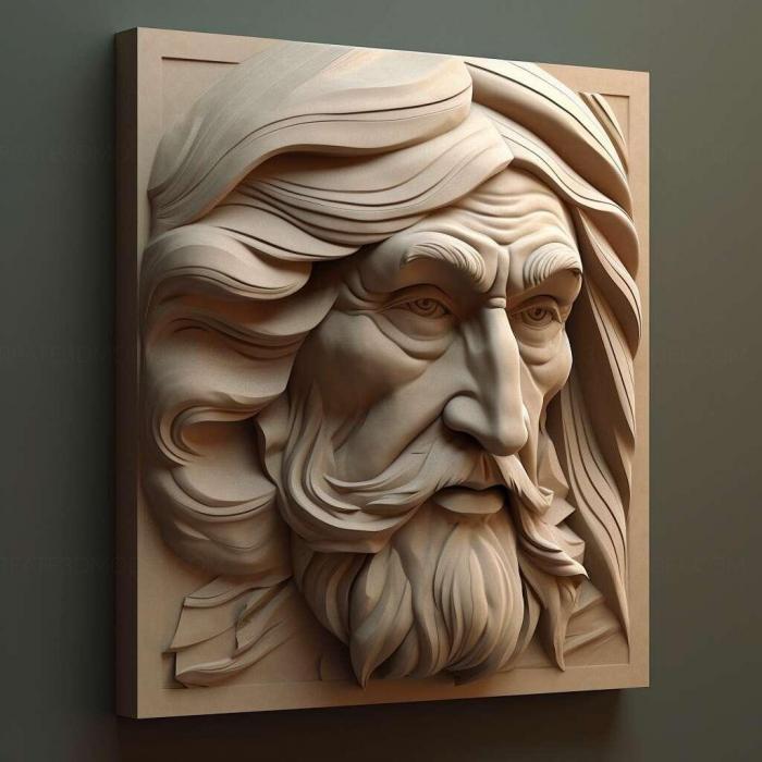 نموذج ثلاثي الأبعاد لآلة CNC 3D Art 